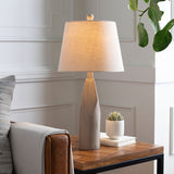 Modern European furniture - Weathered Gray Accent Table Lamp - www.oroa.com