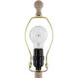 Modern European furniture - Weathered Gray Accent Table Lamp - www.oroa.com