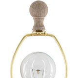 Modern European furniture - Weathered Gray Accent Table Lamp - www.oroa.com