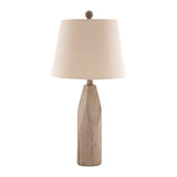 Modern European furniture - Weathered Gray Accent Table Lamp - www.oroa.com