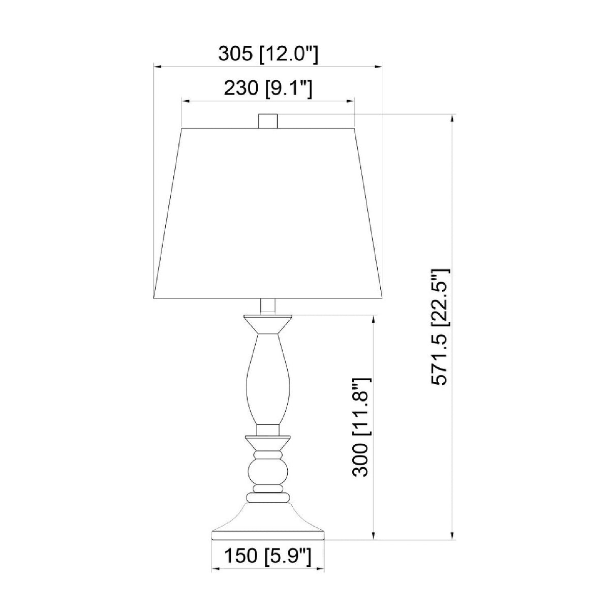 Modern European furniture - Linen Wood Veneer Table Lamp - www.oroa.com