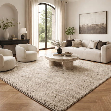 Modern furniture - Gray Hand-Knotted Wool Carpet - www.oroa.com