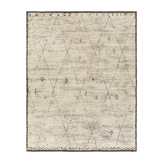 Modern furniture - Gray Hand-Knotted Wool Carpet - www.oroa.com