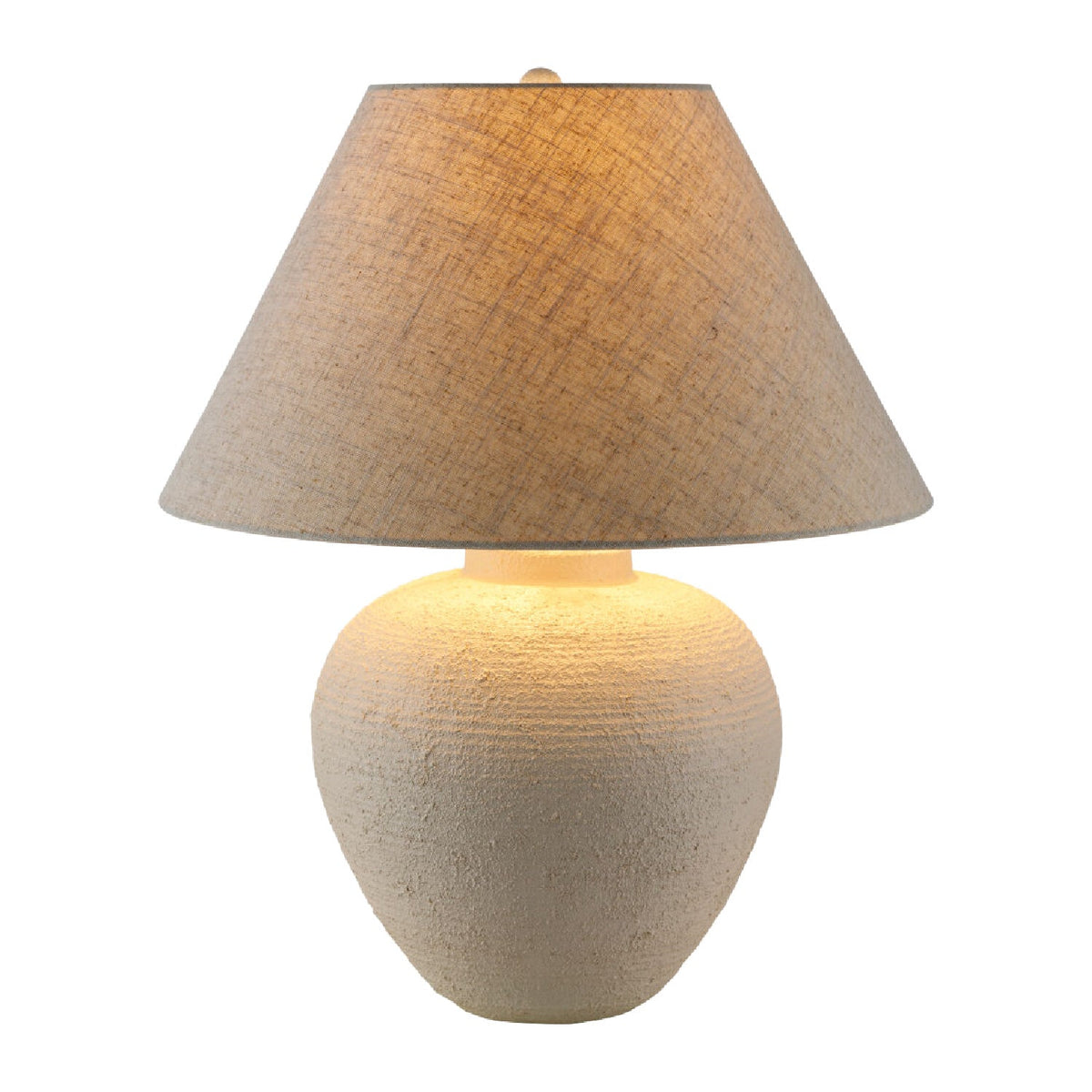 Modern European furniture - Empire Linen Shade Table Lamp - www.oroa.com