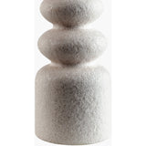 Modern European furniture - White Ceramic Layered Vase - www.oroa.com