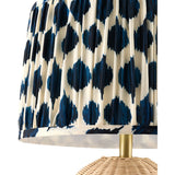 Modern European furniture - Blue Patterned Fabric Table Lamp - www.oroa.com