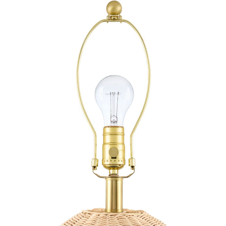 Modern European furniture - Blue Patterned Fabric Table Lamp - www.oroa.com