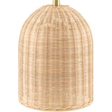 Modern European furniture - Blue Patterned Fabric Table Lamp - www.oroa.com