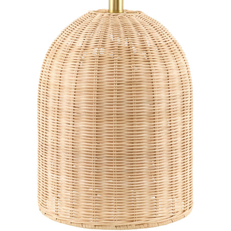 Modern European furniture - Blue Patterned Fabric Table Lamp - www.oroa.com