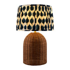 Modern European furniture - Blue Patterned Fabric Table Lamp - www.oroa.com