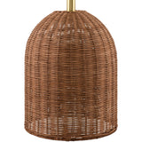 Modern European furniture - Blue Patterned Fabric Table Lamp - www.oroa.com