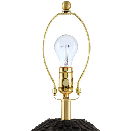 Modern European furniture - Blue Patterned Fabric Table Lamp - www.oroa.com
