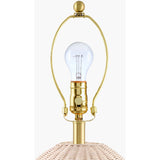 Modern European furniture - Blue Patterned Fabric Table Lamp - www.oroa.com
