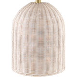 Modern European furniture - Blue Patterned Fabric Table Lamp - www.oroa.com