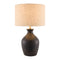 Modern European furniture - Linen Drum Shade Table Lamp - www.oroa.com