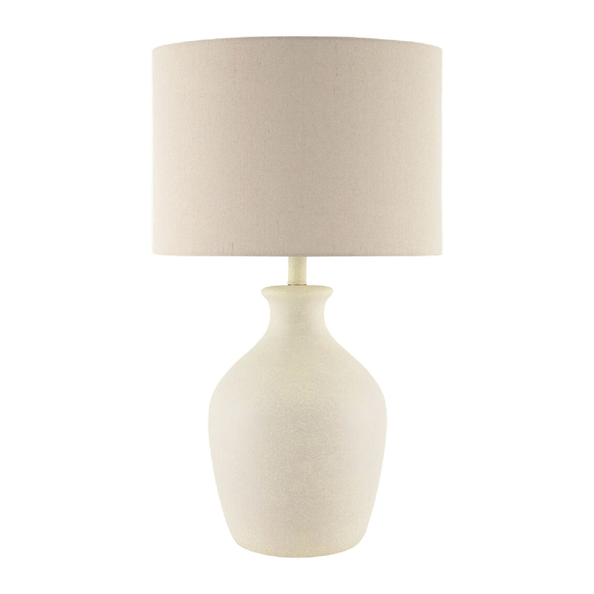 Modern European furniture - Linen Drum Shade Table Lamp - www.oroa.com