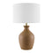 Modern European furniture - Linen Drum Shade Table Lamp - www.oroa.com