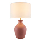 Modern European furniture - Linen Drum Shade Table Lamp - www.oroa.com