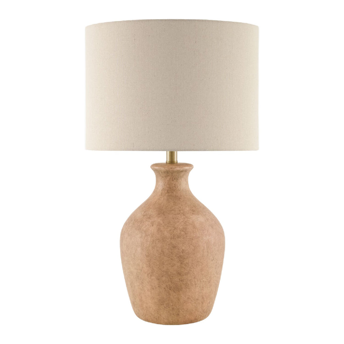 Modern European furniture - Linen Drum Shade Table Lamp - www.oroa.com