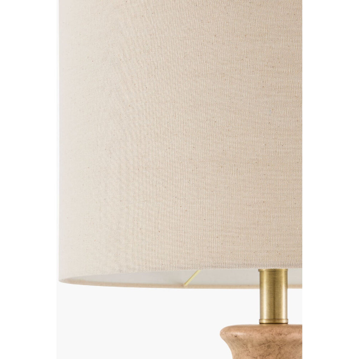 Modern European furniture - Linen Drum Shade Table Lamp - www.oroa.com