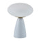 Modern European furniture - Oval White Glass Table Lamp - www.oroa.com