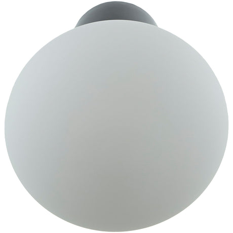Modern European furniture - Oval White Glass Table Lamp - www.oroa.com