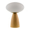 Modern European furniture - Oval White Glass Table Lamp - www.oroa.com