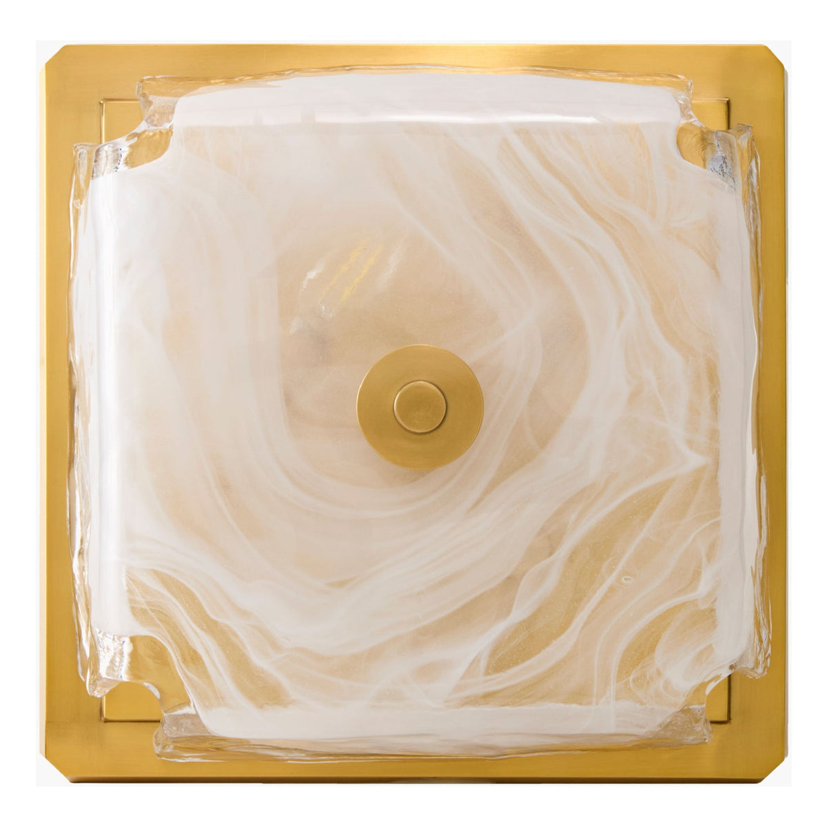 Modern European furniture - Gold Clear Glass Wall Lamp - www.oroa.com