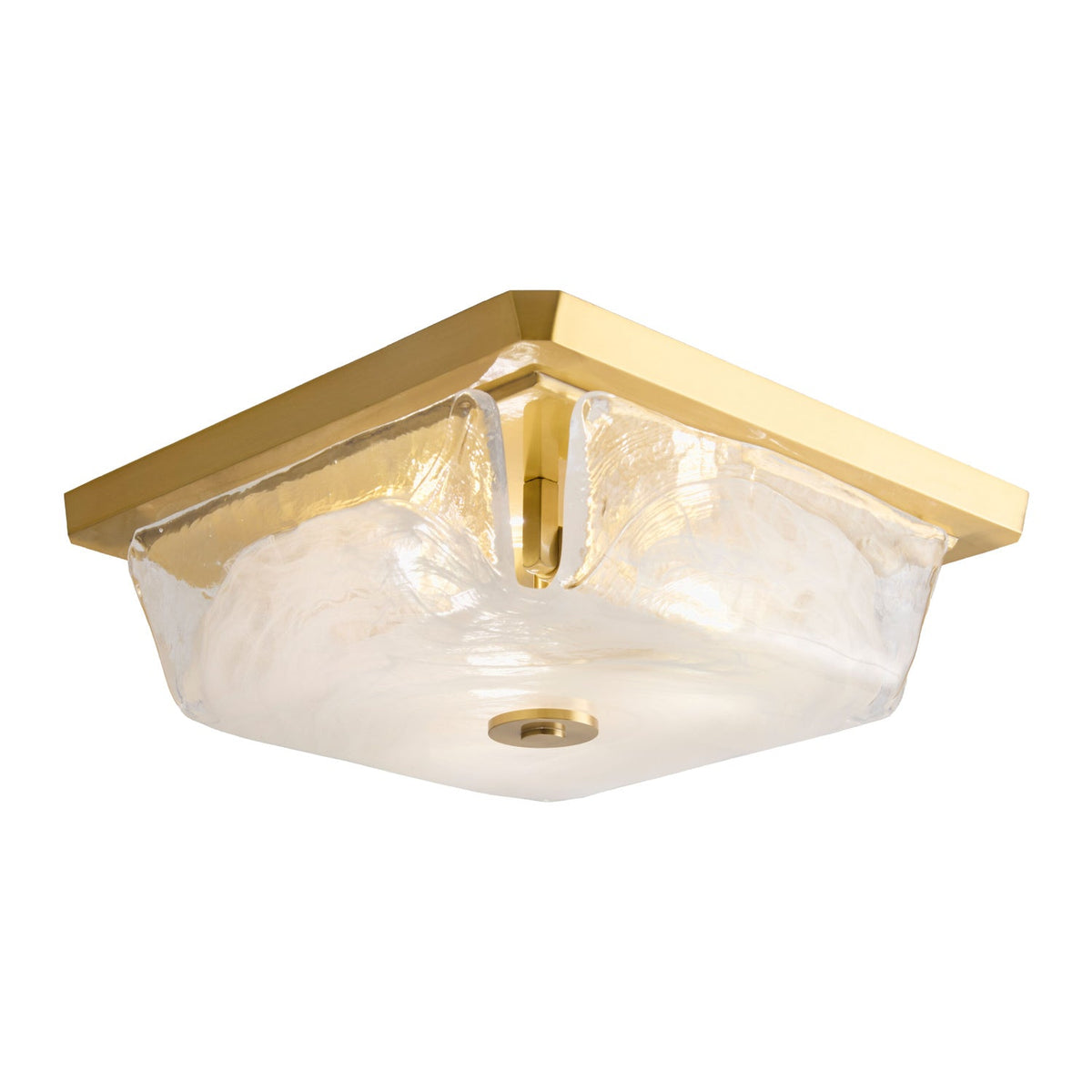Modern European furniture - Gold Clear Glass Wall Lamp - www.oroa.com