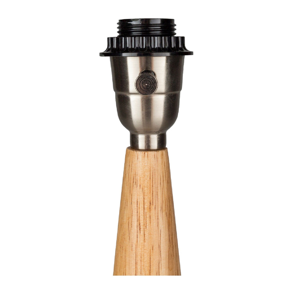 Ceramic Wood Base Table Lamp | Kuda Home Kent