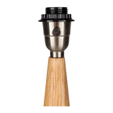 Ceramic Wood Base Table Lamp | Kuda Home Kent