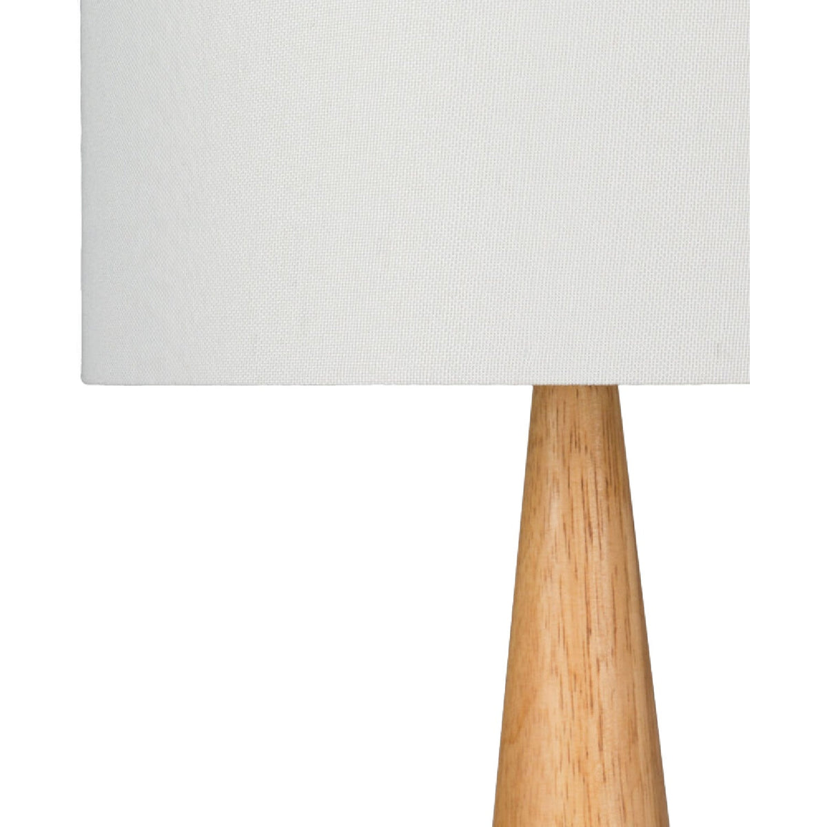 Ceramic Wood Base Table Lamp | Kuda Home Kent