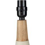 Modern European furniture - Drum Linen Shade Table Lamp - www.oroa.com