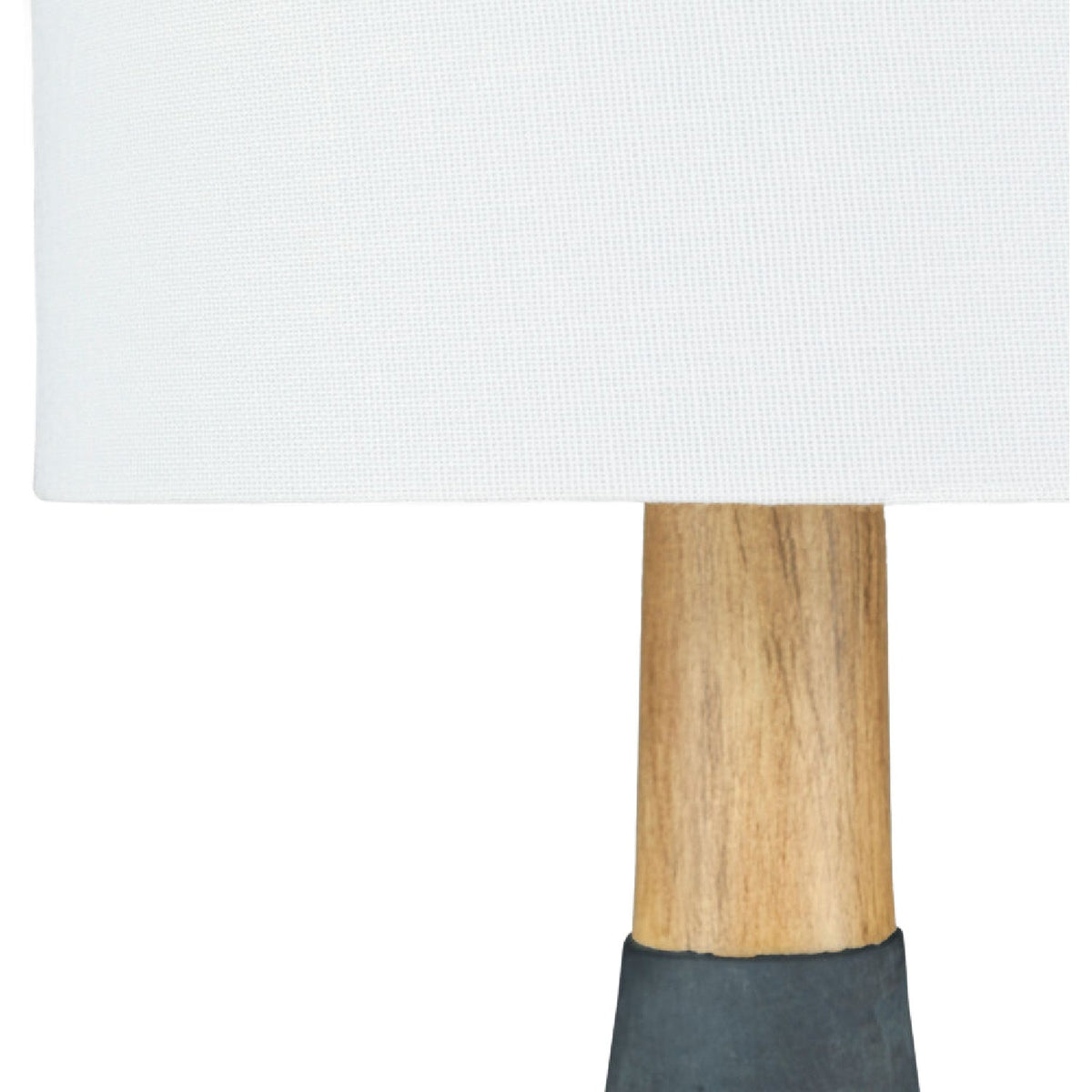 Modern European furniture - Drum Linen Shade Table Lamp - www.oroa.com