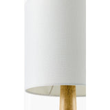 Modern European furniture - Drum Linen Shade Table Lamp - www.oroa.com