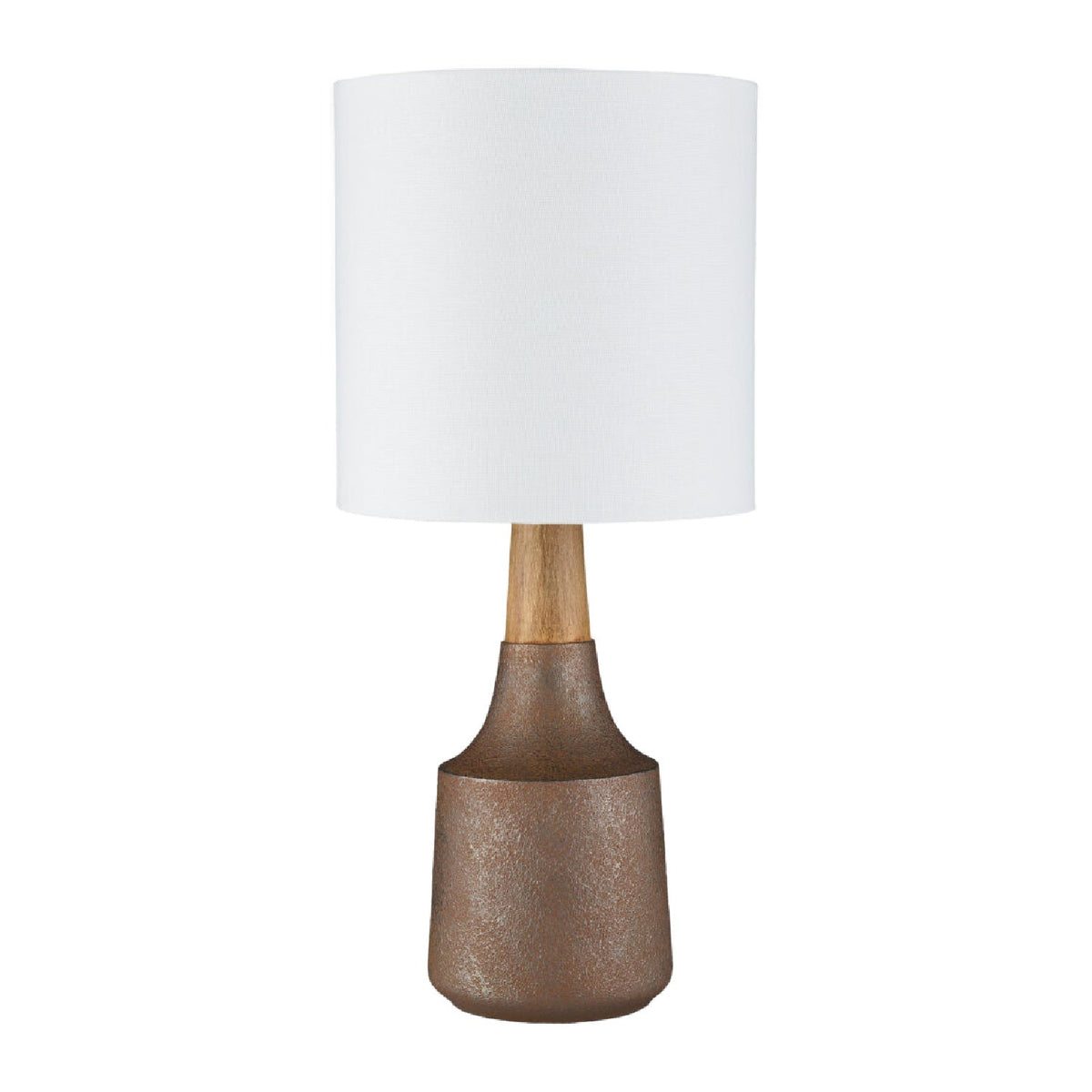 Modern European furniture - Drum Linen Shade Table Lamp - www.oroa.com