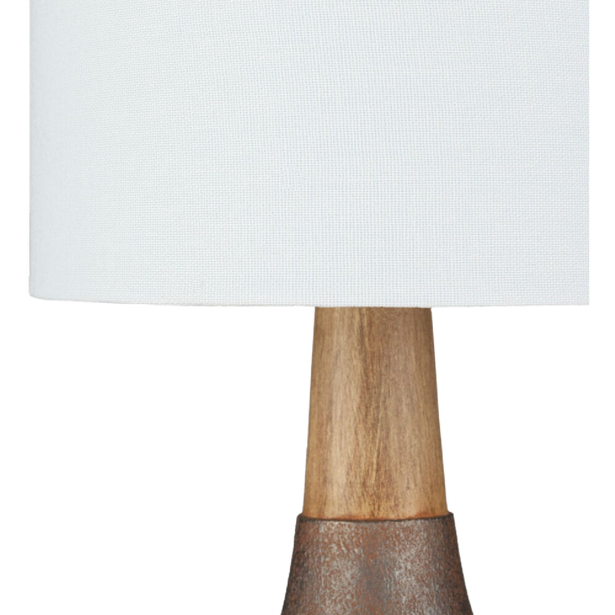 Modern European furniture - Drum Linen Shade Table Lamp - www.oroa.com