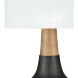 Modern European furniture - Drum Linen Shade Table Lamp - www.oroa.com