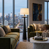 Modern European furniture - Black Minimalist Accent Floor Lamp - www.oroa.com