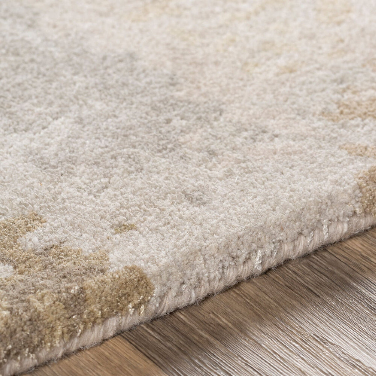 Modern European furniture - Viscose Wool Blend Round Carpet - www.oroa.com