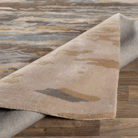 Modern European furniture - Multicolored Viscose Wool Blend Carpet - www.oroa.com