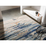 Modern European furniture - Multicolored Viscose Wool Blend Carpet - www.oroa.com