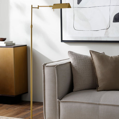 Modern European furniture - Electroplated Gold Floor Lamp - www.oroa.com