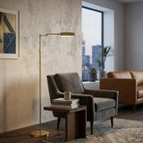 Modern European furniture - Electroplated Gold Floor Lamp - www.oroa.com