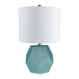 Modern European furniture - Faceted Glass Accent Table Lamp - www.oroa.com