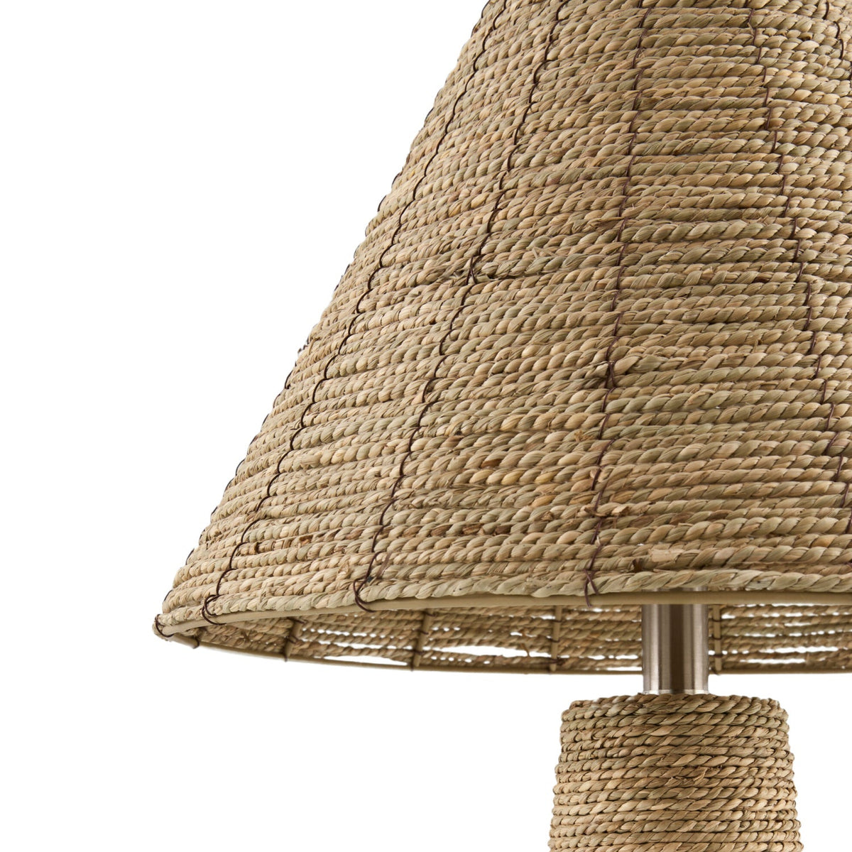 Modern European furniture - Rattan Wrapped Table Lamp - www.oroa.com