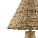 Modern European furniture - Rattan Wrapped Table Lamp - www.oroa.com