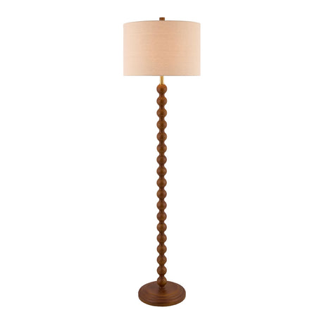 Modern European furniture - Hand-painted Wood Accent Floor Lamp - www.oroa.com