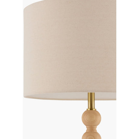 Modern European furniture - Hand-painted Wood Accent Floor Lamp - www.oroa.com
