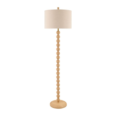 Modern European furniture - Hand-painted Wood Accent Floor Lamp - www.oroa.com
